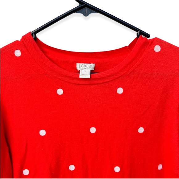 J. Crew woman’s lightweight polka dot sweater - Picture 2 of 4
